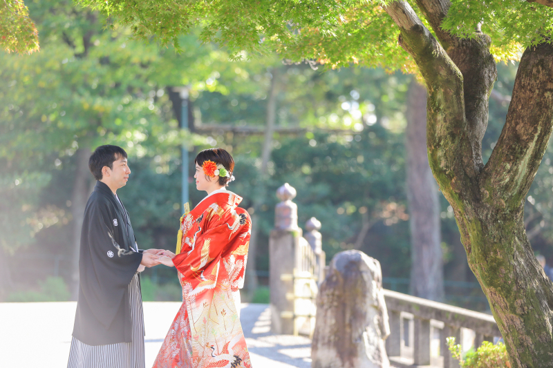 色打掛撮影スタート