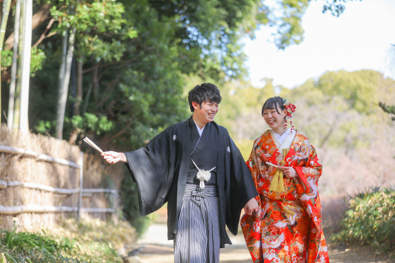 自然体の笑顔で