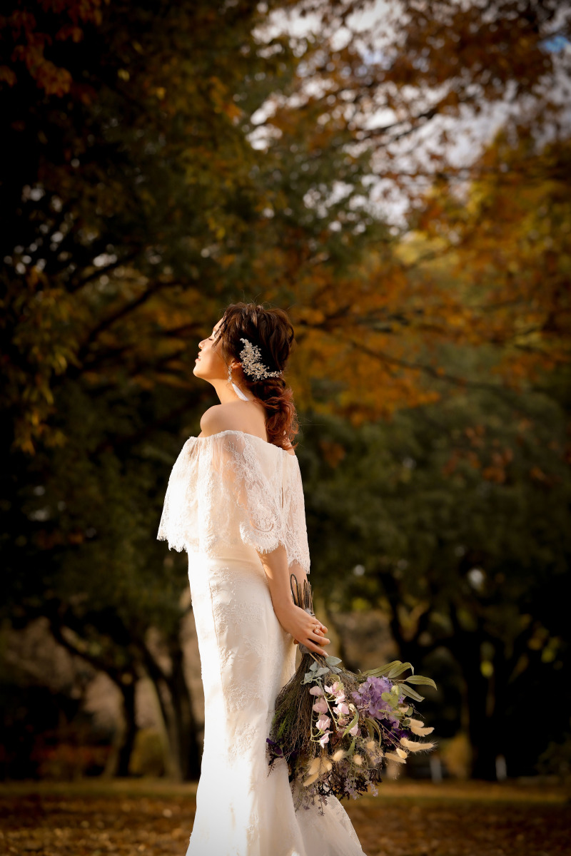 新婦様ソロショット撮影