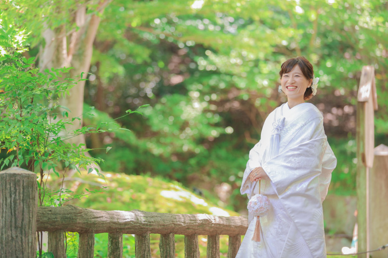 新婦様のソロショット