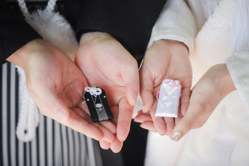 お持ち込みの夫婦お守り