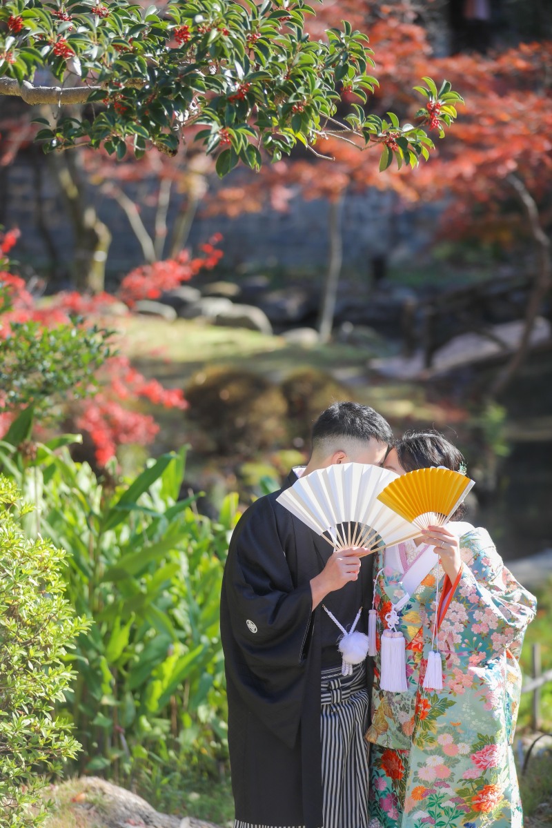 太陽光を活かしてコントラストを活かした撮影