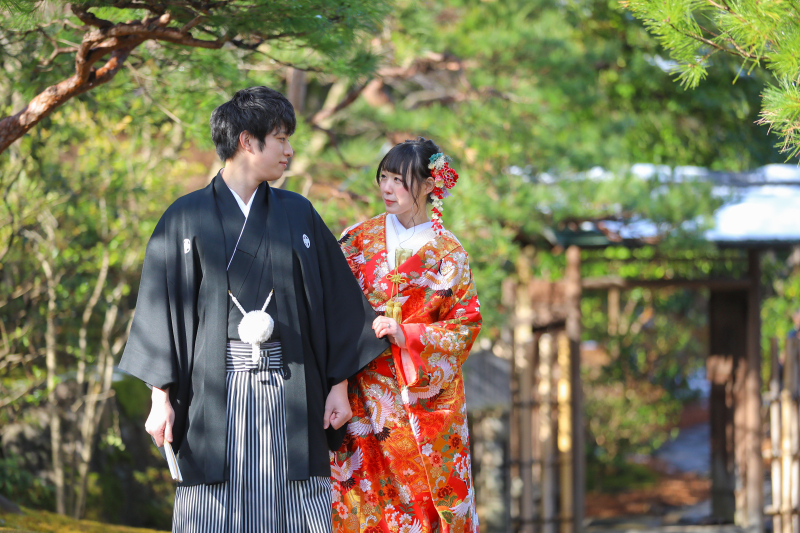 色打掛ロケーション撮影