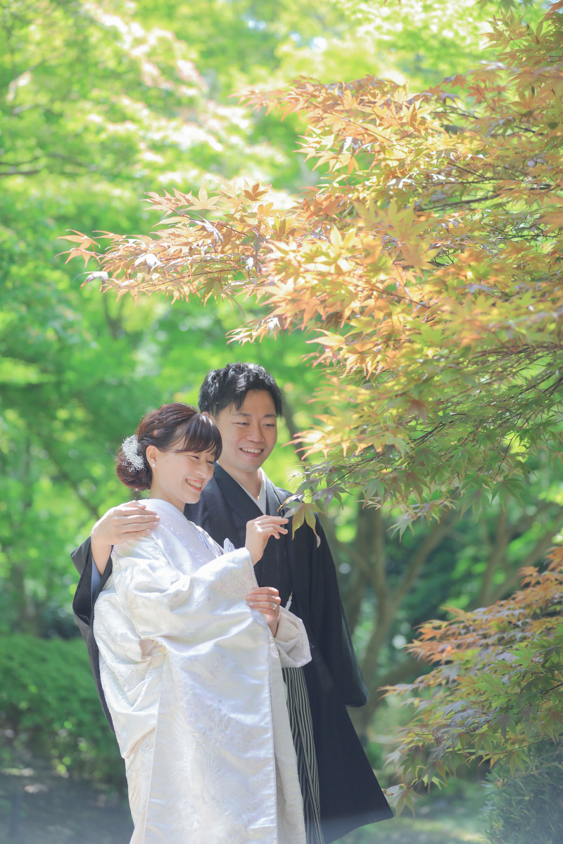 もみじとお二人で