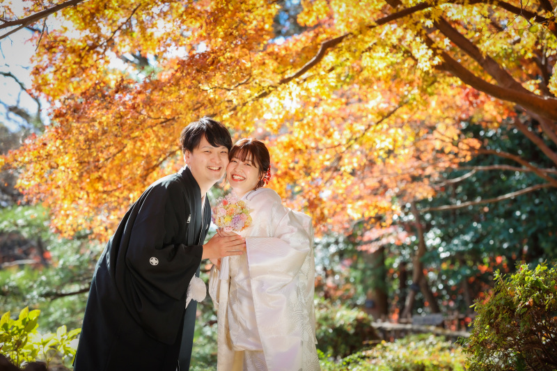 お持ち込みブーケを使用して