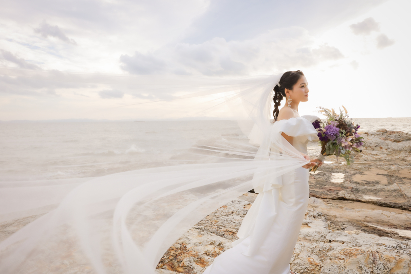 幻想的な海ロケーションをレタッチでより魅力的に!