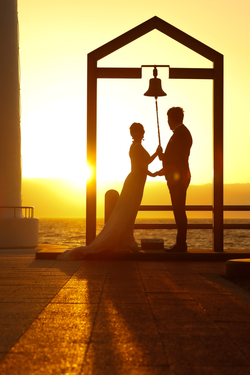 印象的な海ロケーションレタッチ