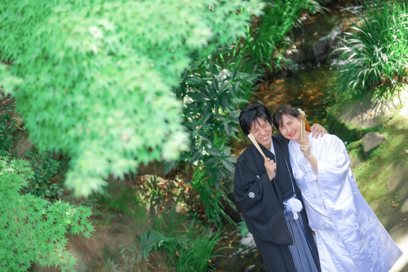 和装姿でカジュアル撮影！