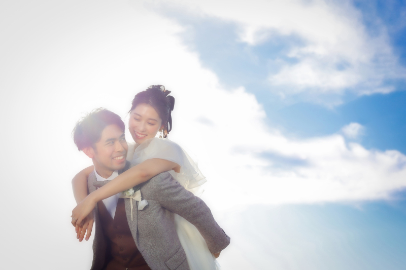 おんぶショット