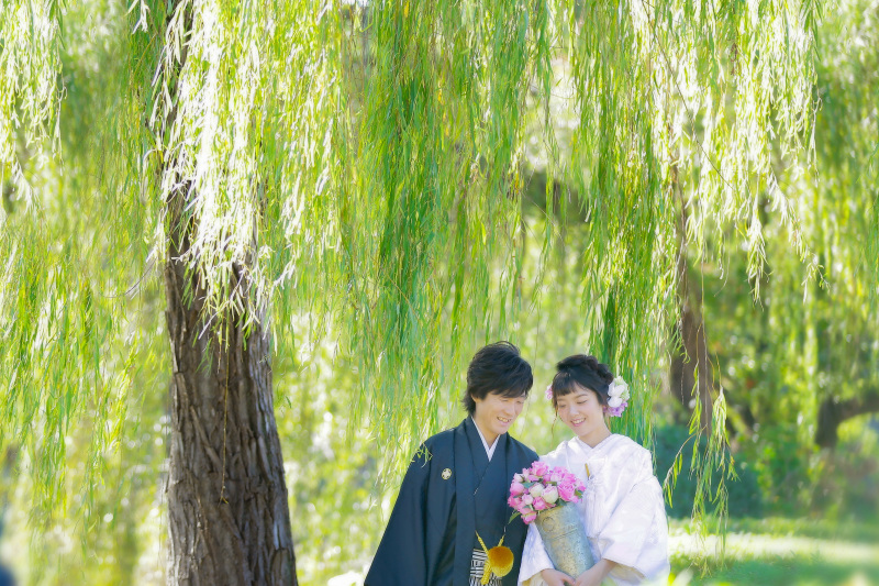 素敵なお持ち込みブーケと一緒に！