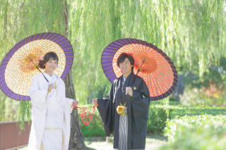 白無垢ロケーション撮影