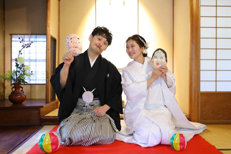 庭園内の和室撮影！