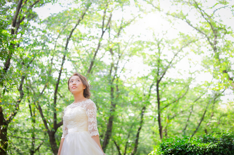 自然な表情でのこす前撮り撮影！