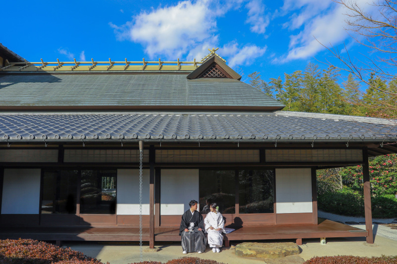 和室の縁側撮影！
