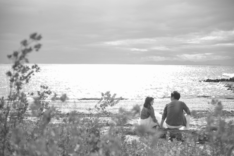 雰囲気を変えてのモノクロ写真！