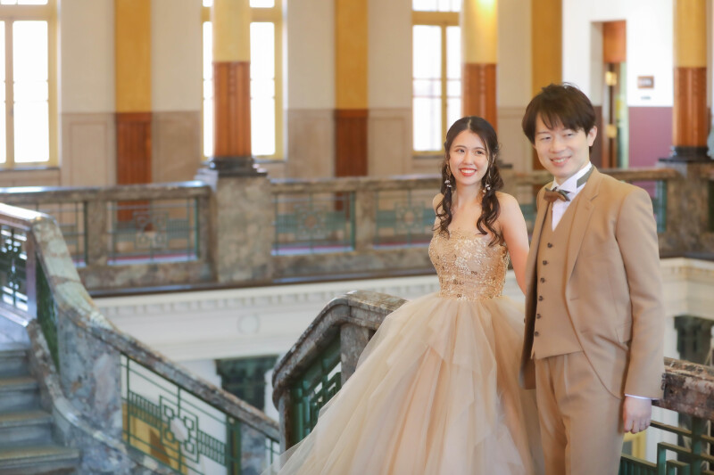 洋装2点ロケーションフォトプラン（2箇所撮影／カメラマン1名撮影）