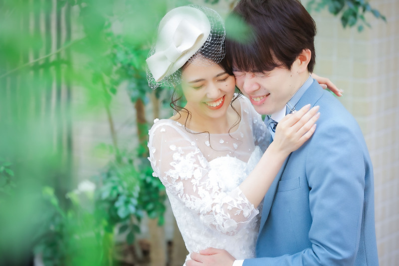 『カメラマン2名撮影』チャペル＆ガーデンフォト／全データ美肌＆ボディレタッチ付【11月成約¥20,000割引適用中】平日限定