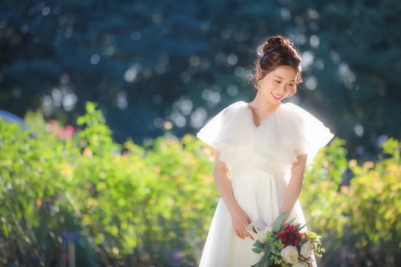 『カメラマン1名撮影』和装＋洋装ロケフォト（2ロケ地）＋ダイジェスト動画セット／全データ美肌＆ボディーレタッチ付（平日限定）