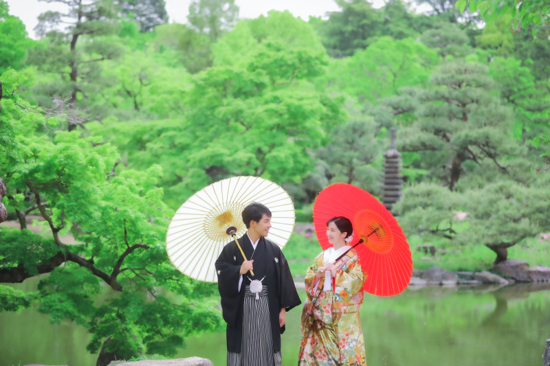 和装1点＋洋装1点ロケーションフォトプラン（それぞれのロケ地2箇所撮影／カメラマン1名撮影）