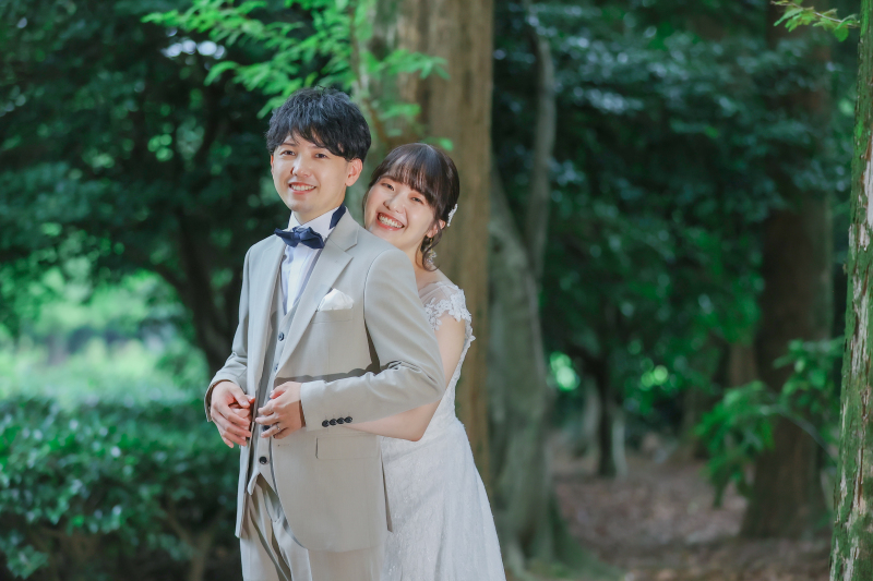 洋装2点ロケーションフォトプラン(各衣装で別ロケ地撮影/カメラマン2名撮影)