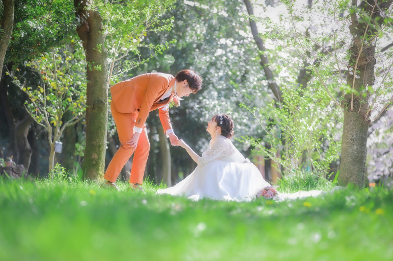 『カメラマン1名撮影』和装＋洋装ロケフォト（2ロケ地）＋ダイジェスト動画セット／全データ美肌＆ボディーレタッチ付（平日限定）