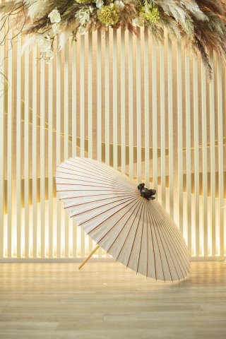 和装用傘（白）