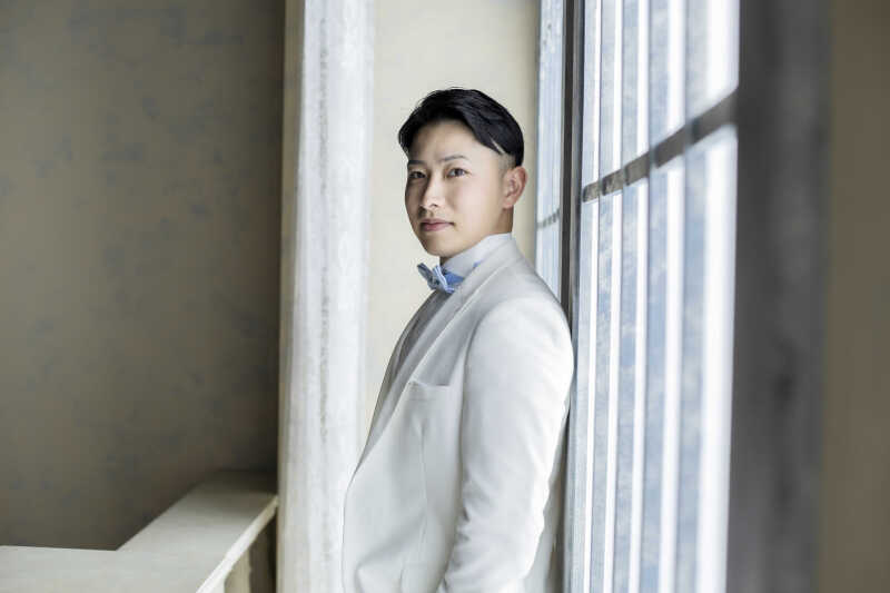 【新郎様ソロショット】凛とした佇まい