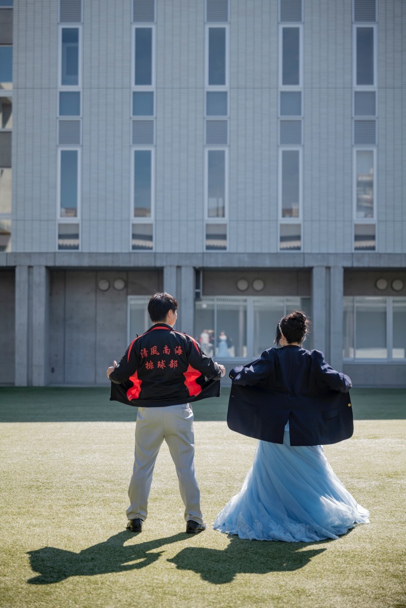 思い出いっぱいの制服と!