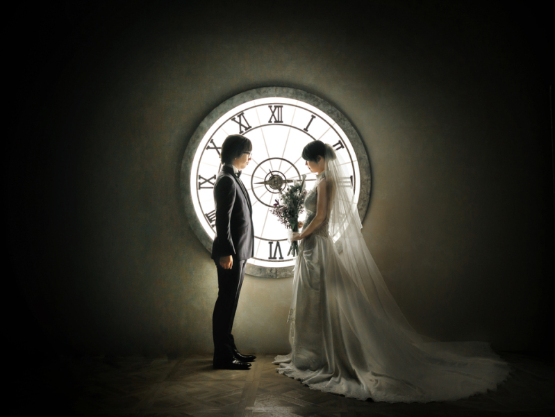 【クロック】フォトウェディングスタート!