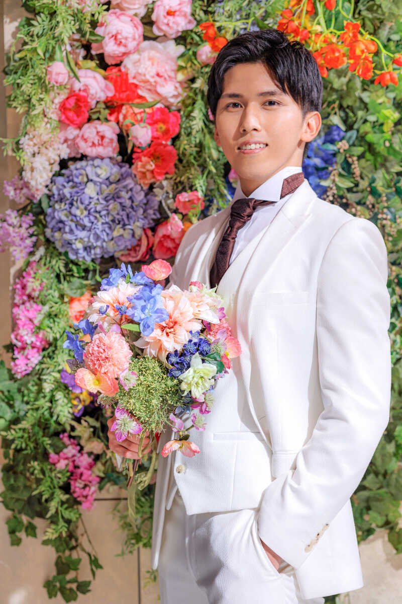 【新郎様ソロショット】クールに決めて☆