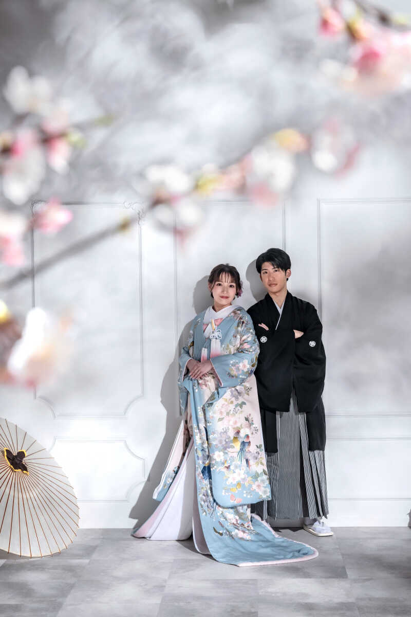 おふたりの元に春の訪れがちらり