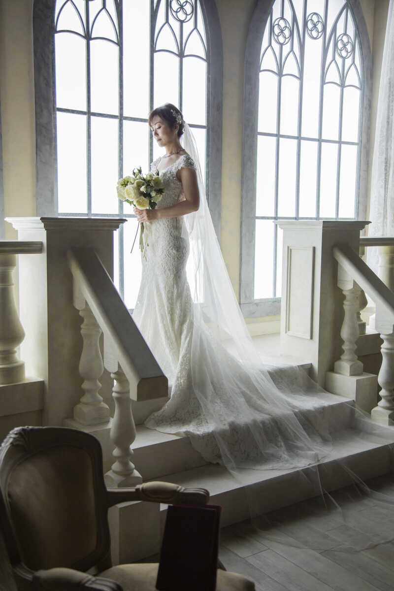 【チャペル】ご新婦様ソロショット