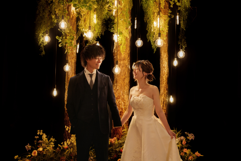 光の森で紡ぐ、ふたりの時間