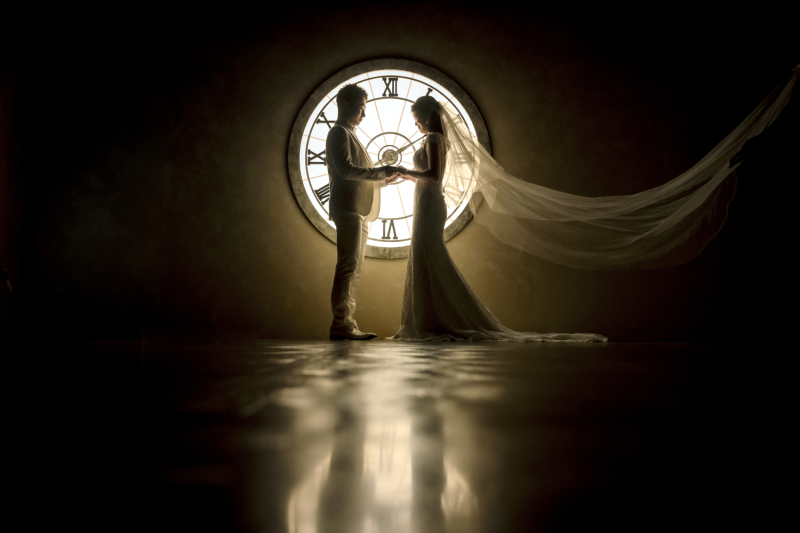 【クロック】リフレクションショット