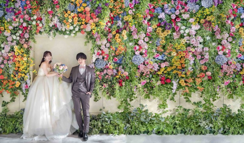 満面の笑みに咲き誇るフラワー