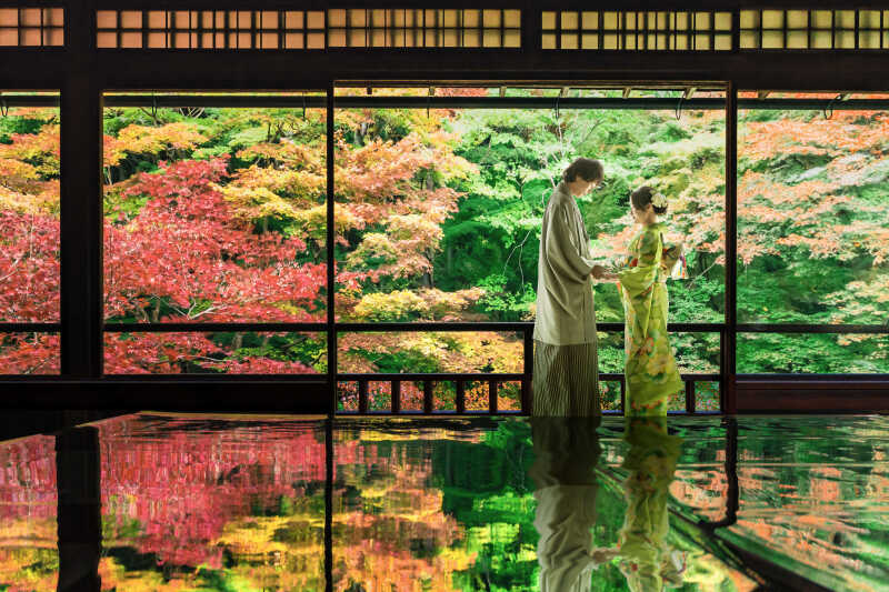瑠璃光院:荘厳な和の美しさ