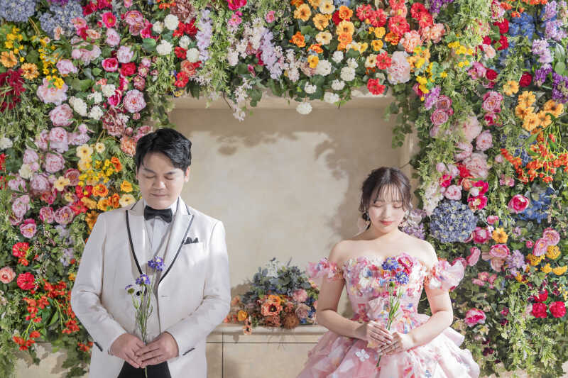 花々からの祝福✿