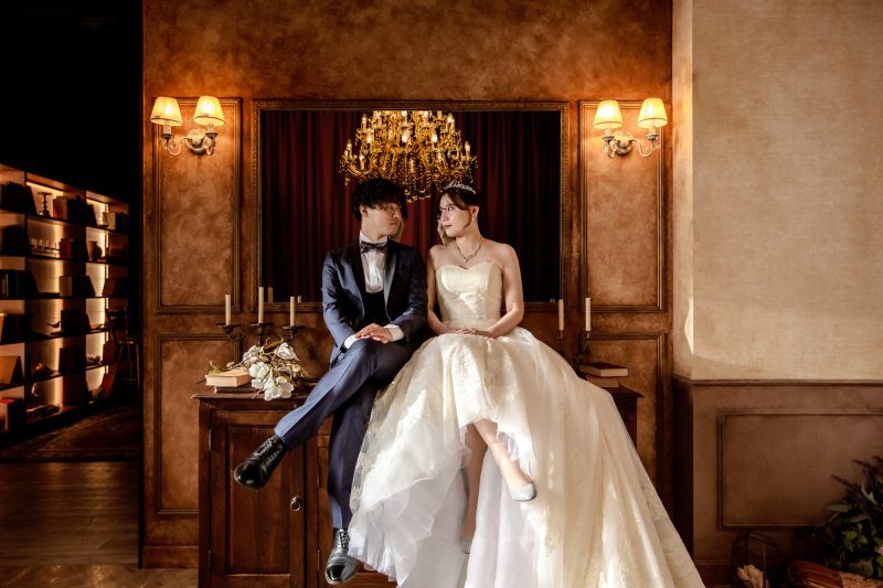 【ミラー】見つめ合いショット