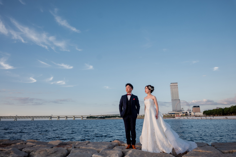 どこまでも拡がる空と海とふたりで・・・