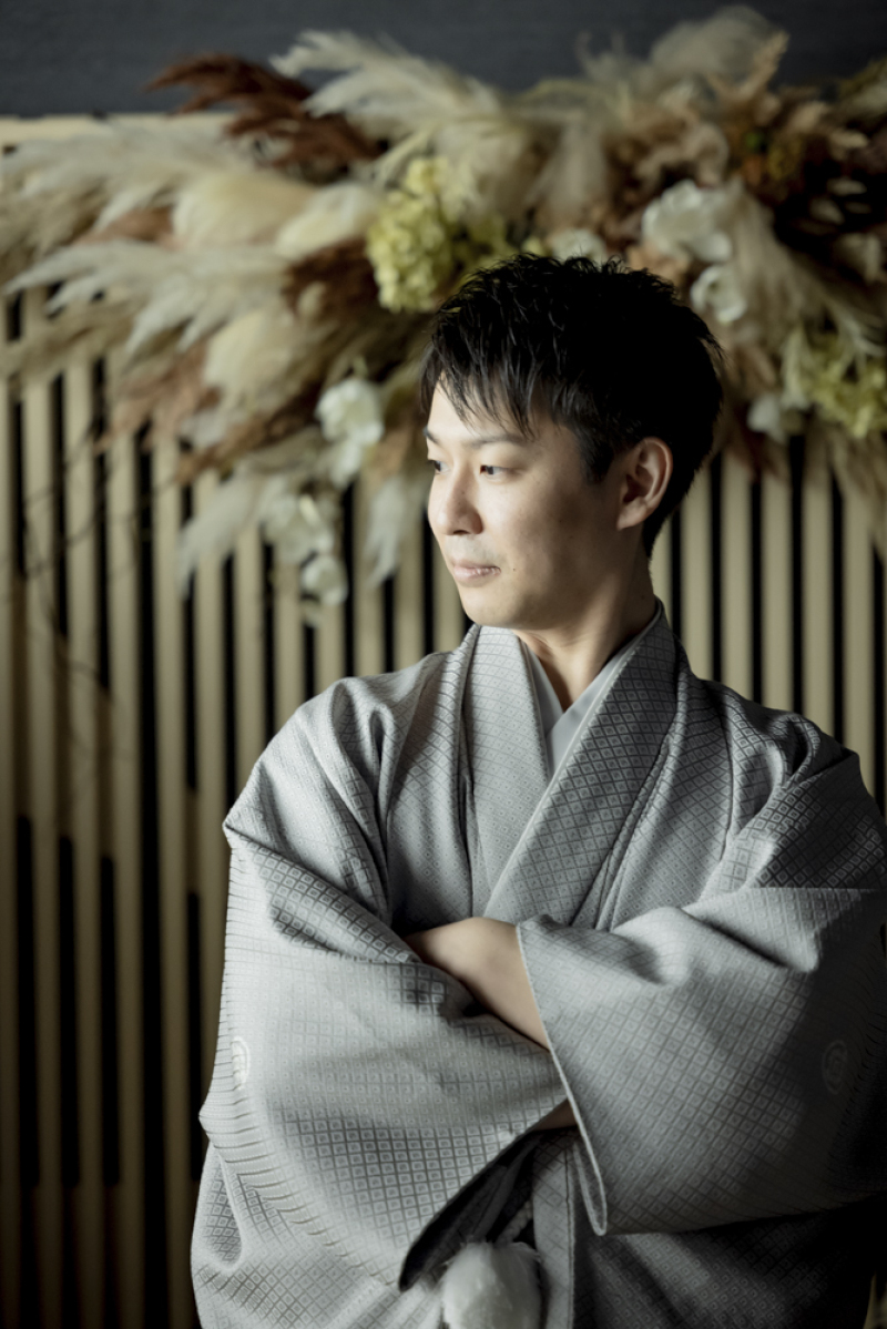 威厳のある新郎様
