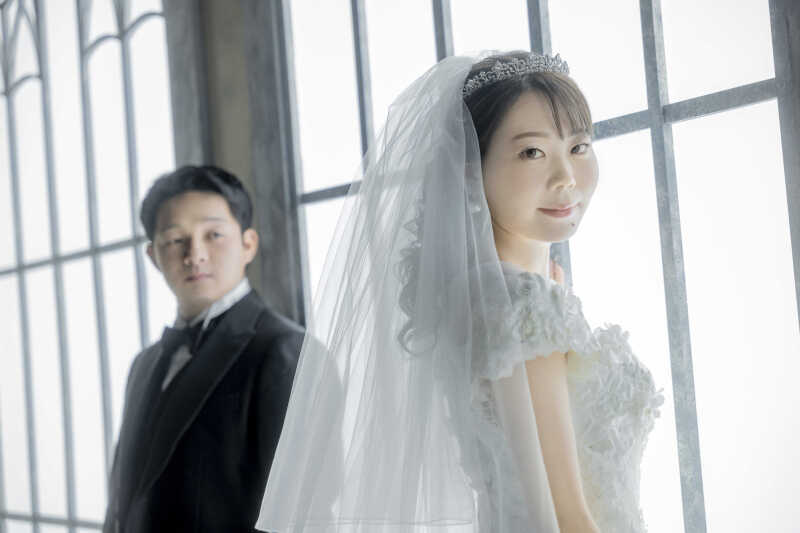 【新婦様ソロショット】優美さと希望に満ちた一枚♪