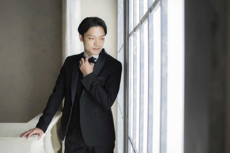 【チャペル】ご新郎様ソロショット