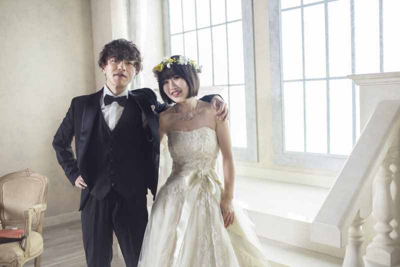 最後におふたりらしい一枚を