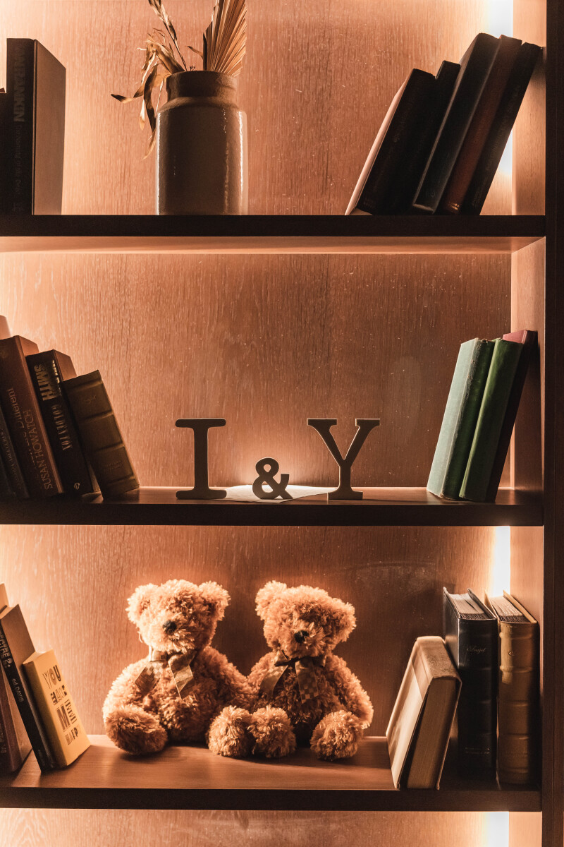 イニシャルにアバターベアでマイリビングショット♪