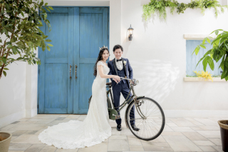 笑顔がお似合いの二人