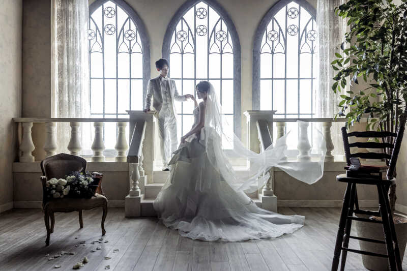 【チャペルシーン】エスコートショット