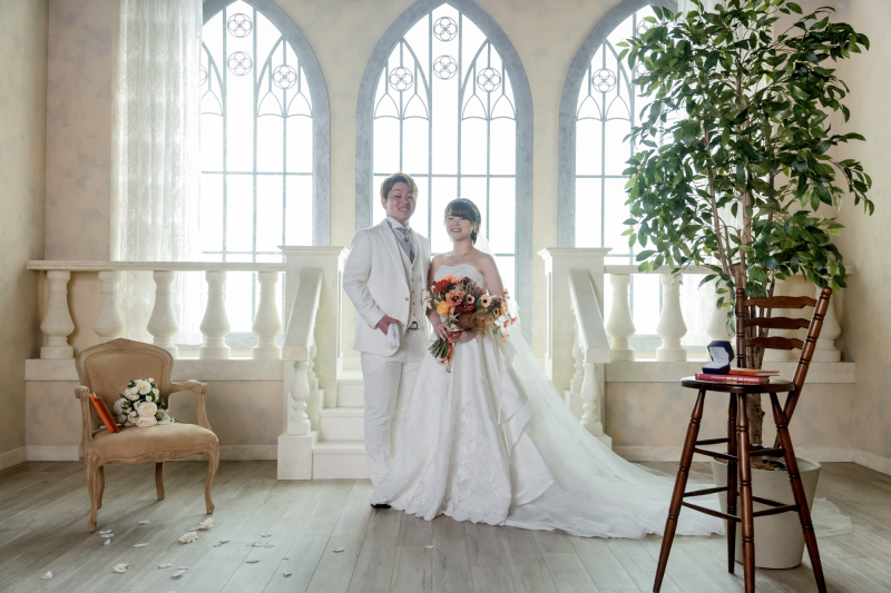 立ち姿が美しいチャペルセカンドショット♪