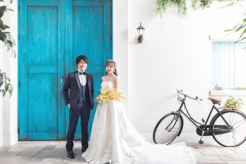 まるで海外ロケ?!地中海エントランスで