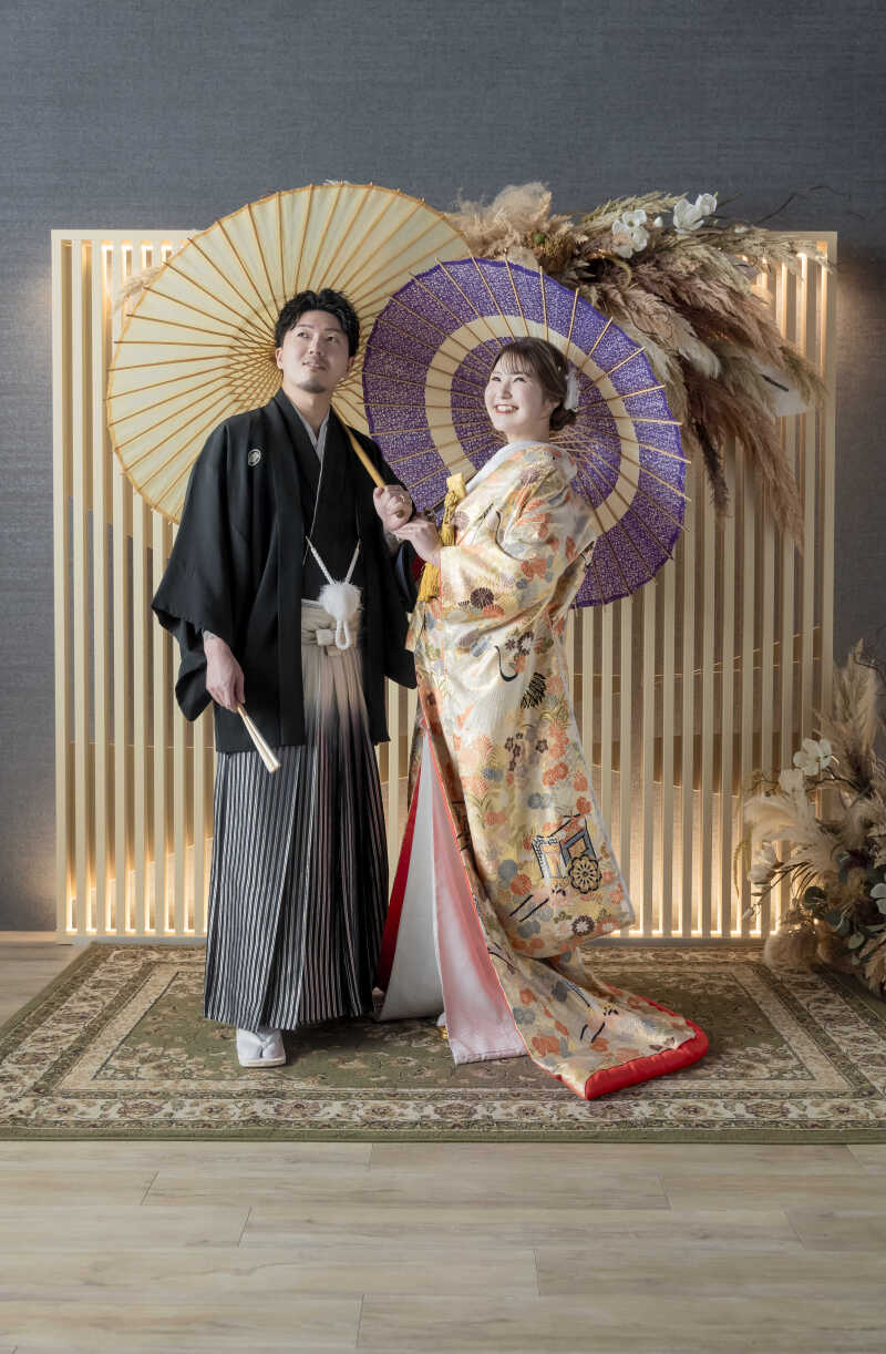 大人和装でしっとり♪