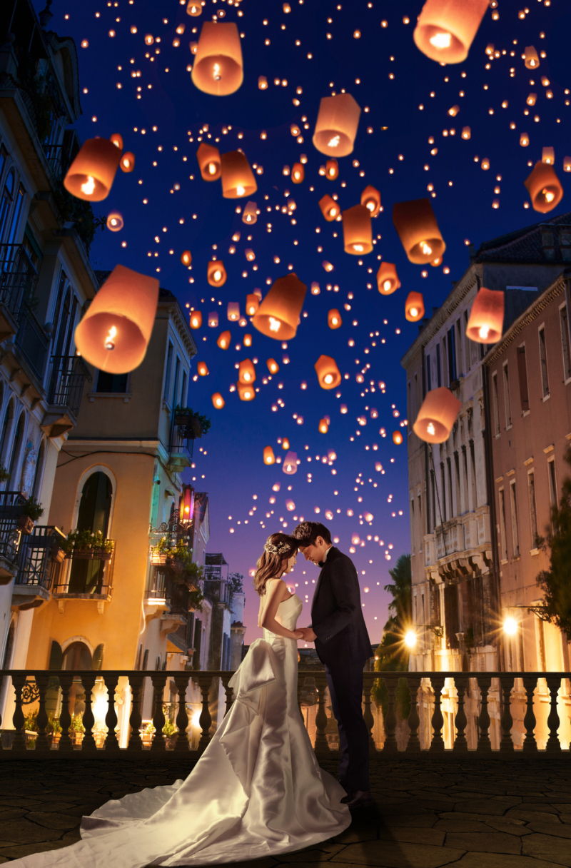 ラストは幻想的に…